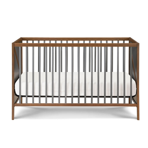 Pixie Zen - 3 In 1 Crib - Walnut Brown Suite Bebe