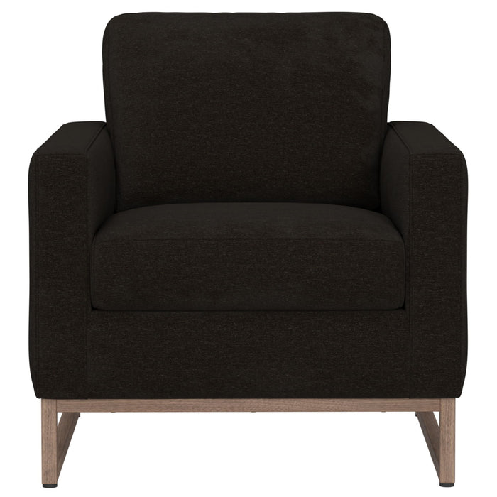 Accent Chair With Track Arm Design Emerald Home