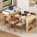 Extendable Dining Table With Folding Top Hearth and Haven