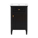 Bathroom Vanity With Sink, Adjustable Shelf, Tilt-Out Drawer Hearth and Haven