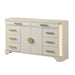 Jasmine - 8 Drawer Dresser With Side LED Lightning - Beige Matrix Furniture Group