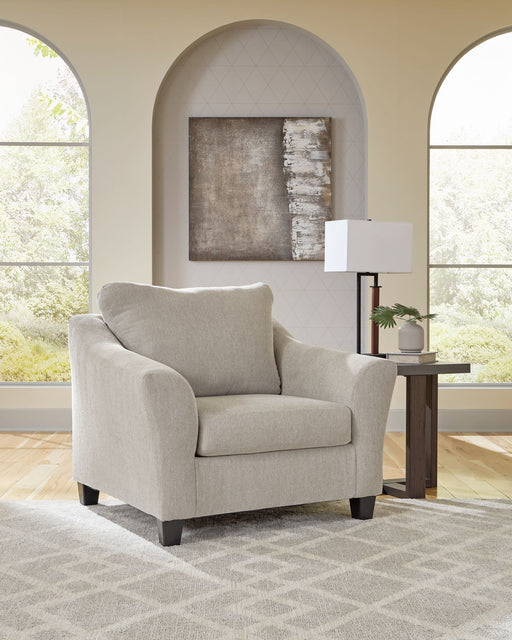 Willarae - 2 Pc. - Chair And A Half, Ottoman - Taupe Benchcraft®