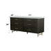Clayten - Dresser - Espresso / White Marble Home Essentials