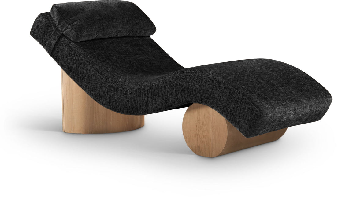Marcella - Chaise Lounge - Natural Base Meridian Furniture