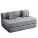 Convertible Sofa Bed, 2 Seater Fold Out Floor Couch Home Essentials