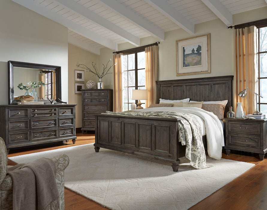 Calistoga - Mirror In Weathered Charcoal - Weathered Charcoal Magnussen Furniture