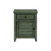 Accent Nightstand, Storage Drawer, Transitional 8th Street