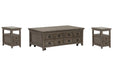 Paxton Place - Lift Top Storage Caster Cocktail Table Set Magnussen Furniture