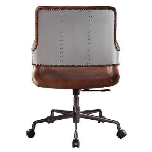Kamau - Office Chair - Vintage Cocoa Top Grain Leather ACME