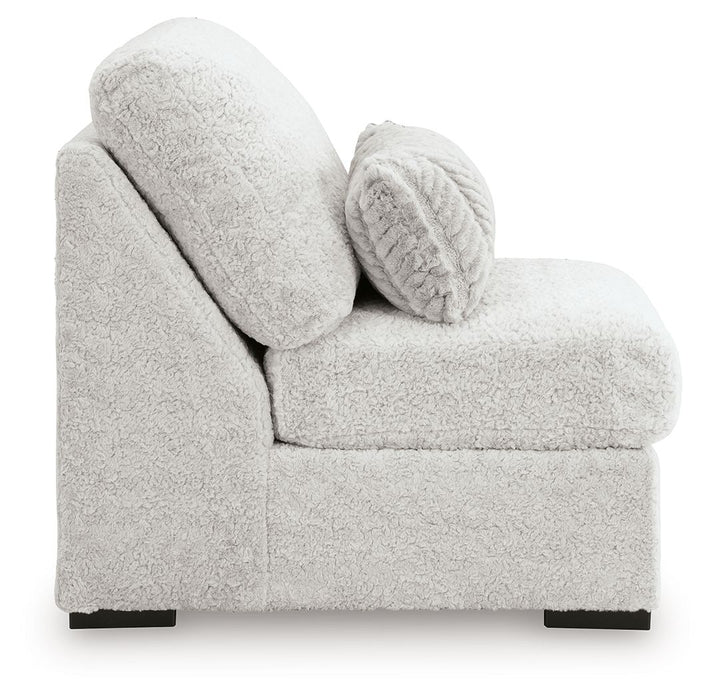 Cuddle Plush - Armless Chair - Arctic