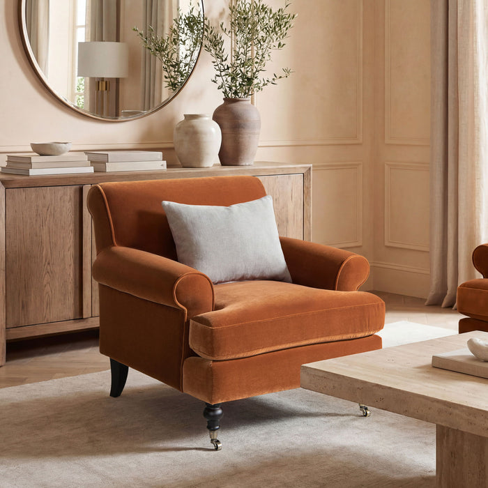 Alana Lawson - Accent Arm Chair Casters Jennifer Taylor Home