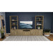 Noriega - 3 Piece TV Entertainment Center, Open & Concealed Storage - Wood Furniture Max