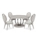 Eclipse - Round Dining Table - Moonlight Gray Michael Amini