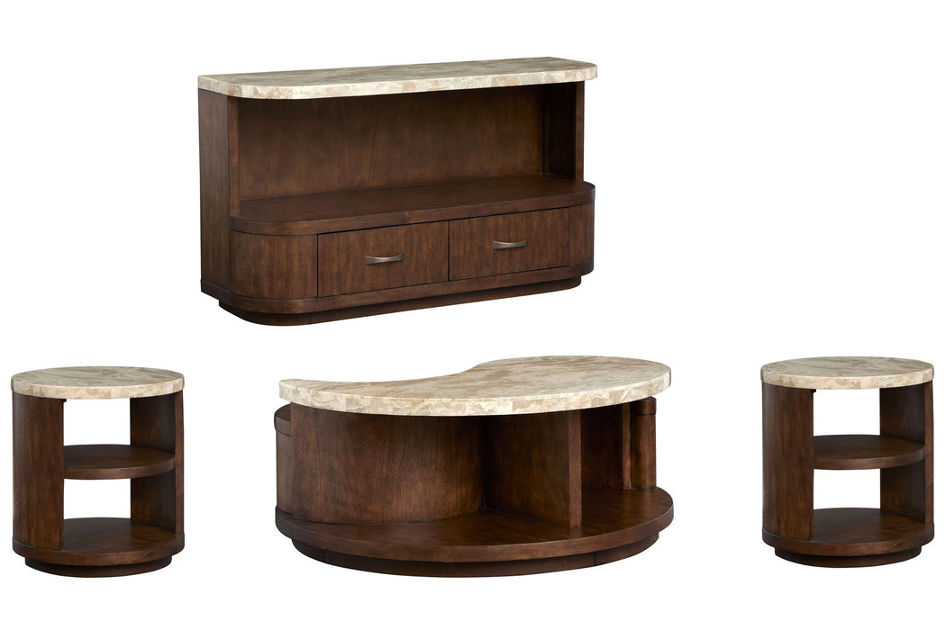 McPherson - Round Cocktail Table Set Magnussen Furniture