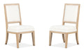 Coventry - Upholstered Side Chair (Set of 2) - Honey Maple Magnussen Furniture