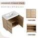 Freestanding Bathroom Vanity With Sink & 2 Soft Close Cabinet Doors Home Essentials