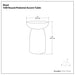 Boyd - Accent Table - White Wash Simpli-Home