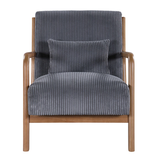 Upholstered Armchair With Back Support Pillow Home Essentials