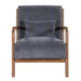 Upholstered Armchair With Back Support Pillow Home Essentials