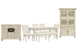 Newport - 8 Piece Extendable Rectangular Dining Table Set Magnussen Furniture