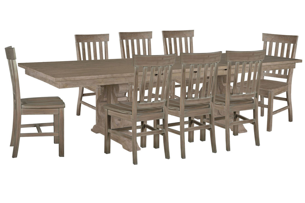 Tinley Park - Extendable Rectangular Dining Table Set Magnussen Furniture