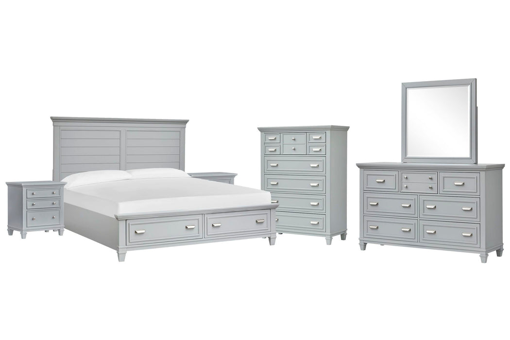 Charleston - Panel Storage Bedroom Set Magnussen Furniture