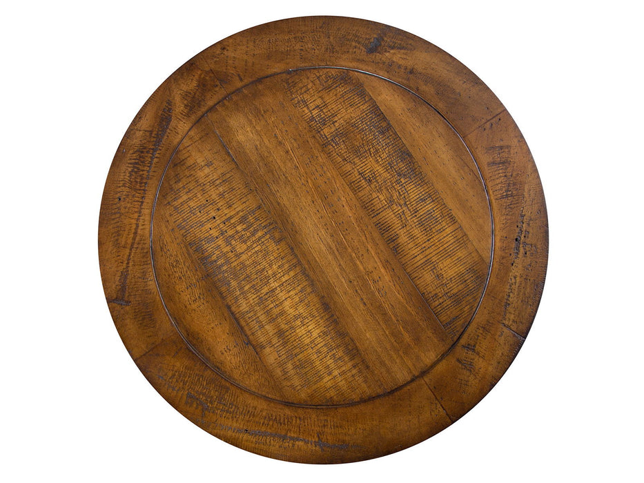 Bay Creek - Round Accent End Table - Toasted Nutmeg Magnussen Furniture