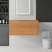 Floating Bathroom Vanity Cabinet & Soft Close Double Doors, Spacious Interior Storage, Wall Mounted, Cabinet Only Home Essentials