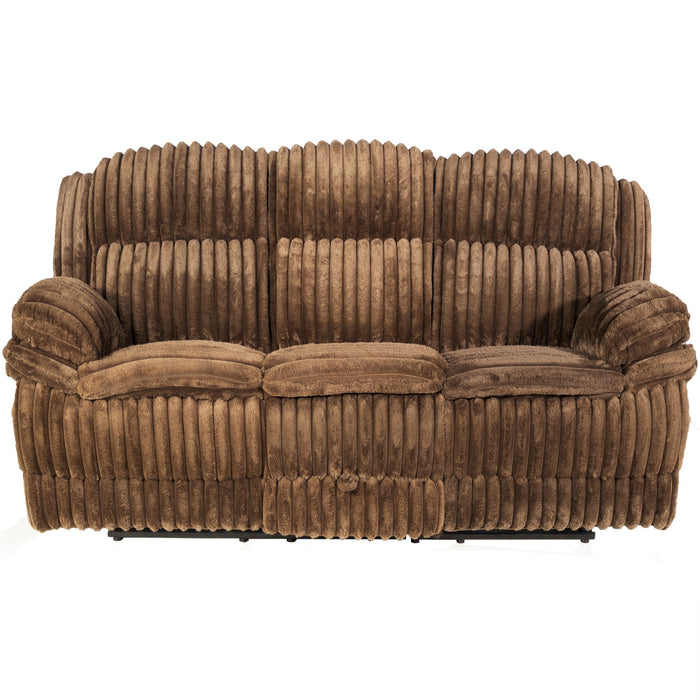 Motion Recliner Sofa With Fold-Down Table, Manual Recline, Charging Station & Cup Holders Home Essentials