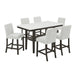 Carissa - Rectangle Counter Dining Set New Classic