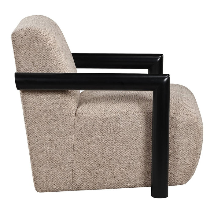 Jetta - Accent Chair - Latte & Black ACME