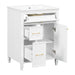 Freestanding Bathroom Vanity With Sink, Soft Close Door, Tip Out Drawer Noble House