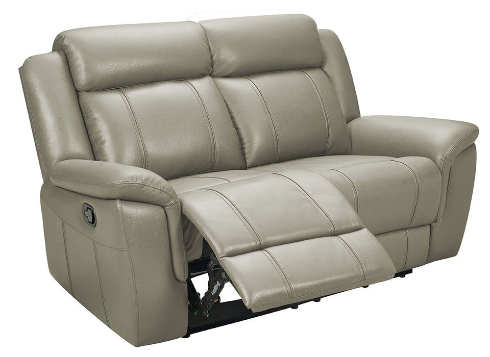 9015 - Loveseat With Manual Recliner - Taupe Extravaganza Collection