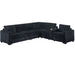 Modern Style L-Shape Sectional Set, USB Ports, Cup Holder Home Essentials