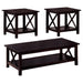 Merlot 3 Piece Occasional Set - Brown Furniture Max