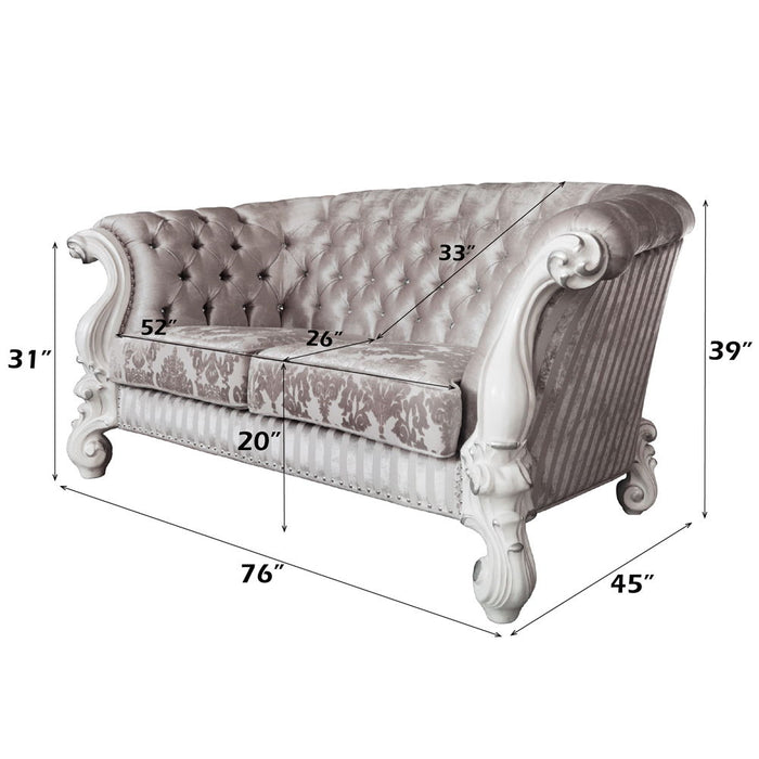 Versailles - Loveseat With 5 Pillows ACME