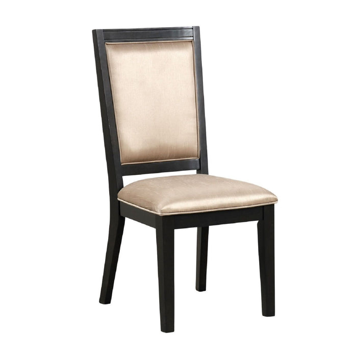 Dining Chairs With Accent Trim (Set of 2) - Espresso Home Essentials