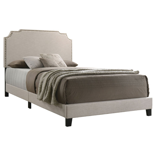 Copper - Eastern King Panel Bed - Beige Furniture Max