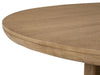 Tristan - 60" Round Dining Table - Swiss Coffee Magnussen Furniture