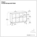 Draper - Handcrafted Low Bookcase Simpli-Home