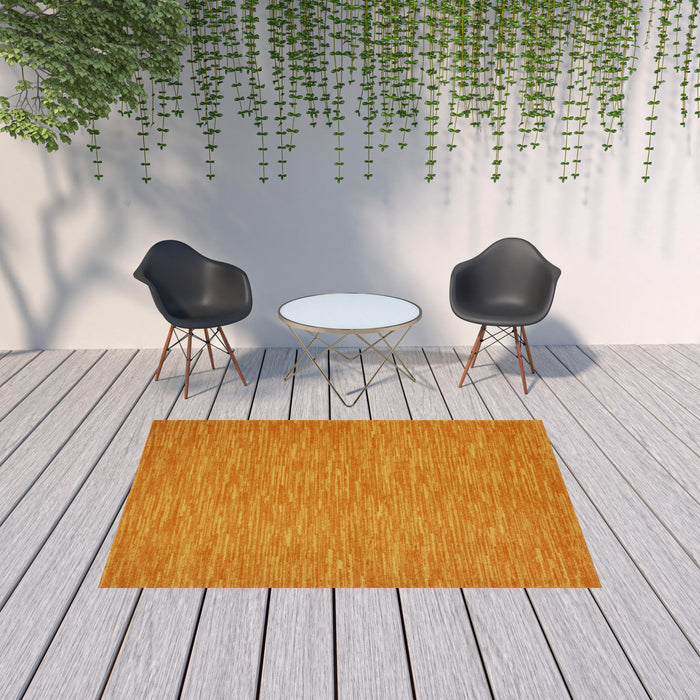 6' X 9' Indoor / Outdoor Area Rug - Sunburst