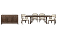 Jubilee - Extendable Trestle Dining Table Set Magnussen Furniture