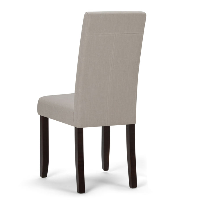 Acadian - Parson Dining Chair (Set of 2) - Light Beige