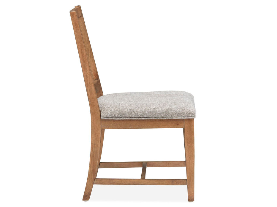 Lindon - Dining Side Chair With Upholstered Seat (Set of 2) - Gray Magnussen Furniture