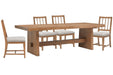 Lindon - Trestle Dining Table Set Magnussen Furniture