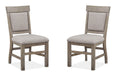 Tinley Park - Dining Side Chair With Upholstered Seat & Back (Set of 2) - Dove Tail Gray Magnussen Furniture