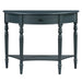 Half Moon Console Table With Drawer & Shelf Hearth and Haven