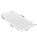 Outdoor Chaise Lounge Cushion Only, Water-Resistant Patio Lounge Chair Cushion With Removable Cover Noble House