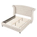 Sophia - Crystal Tufted Upholstered Bed Matrix Furniture Group