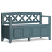 Amherst - Compact Entryway Storage Bench Simpli-Home